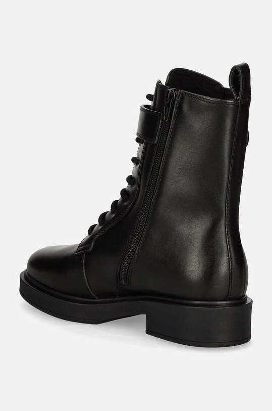 Încălțăminte Furla cizme de piele Sfera Army Boot YI46SFE.WU0000.O6000 negru