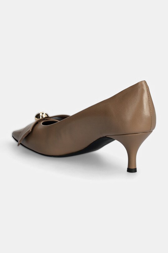 Încălțăminte Furla stilettos de piele Sfera Decollete YI40SFE.X30000.1257S bej
