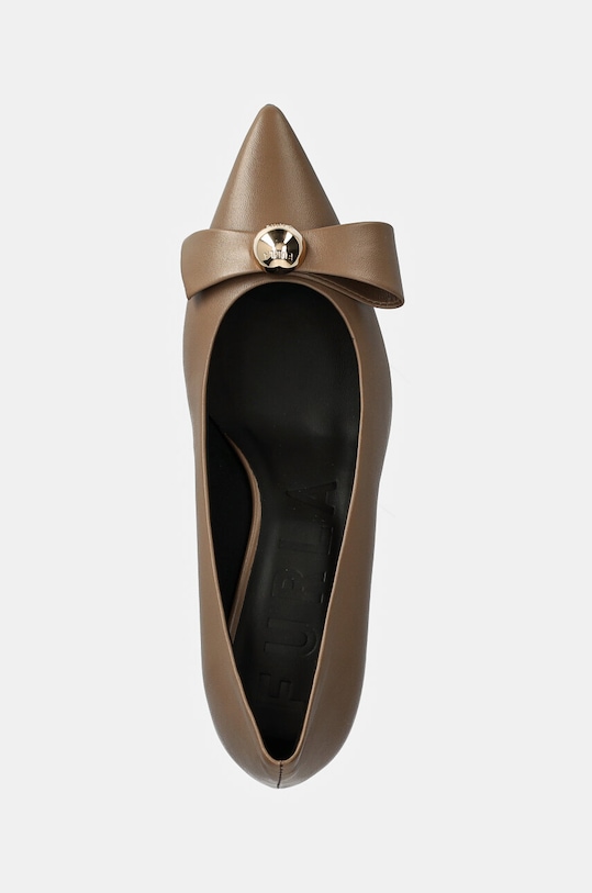 Шкіряні туфлі Furla бежевий YI40SFE.X30000.1257S