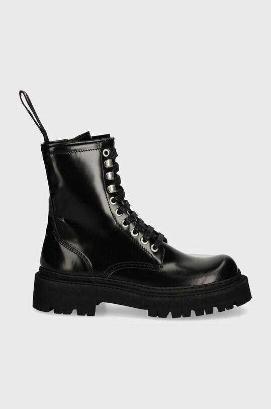 Шкіряні черевики CAMPERLAB Eki A700016.002 чорний AW24