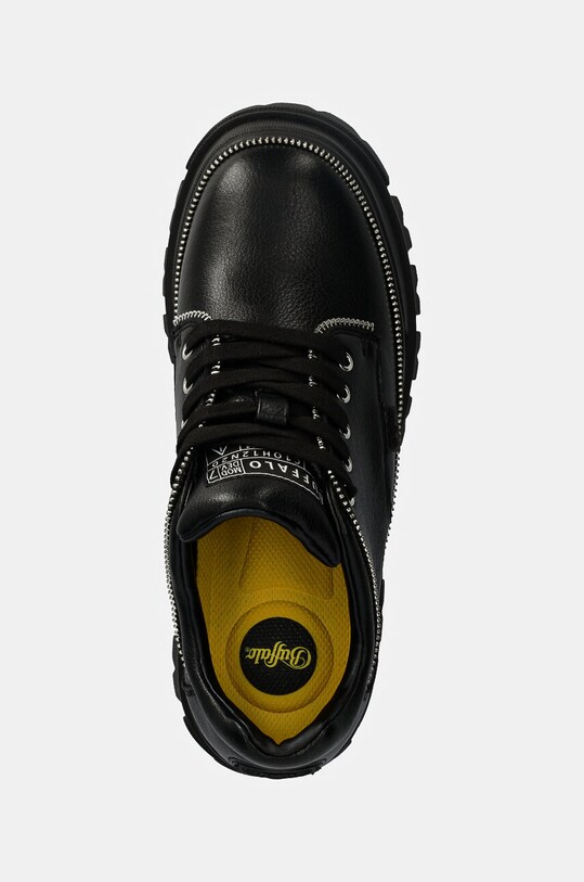 Buffalo pantof Aspha Cls Zip negru 1622476.BLK