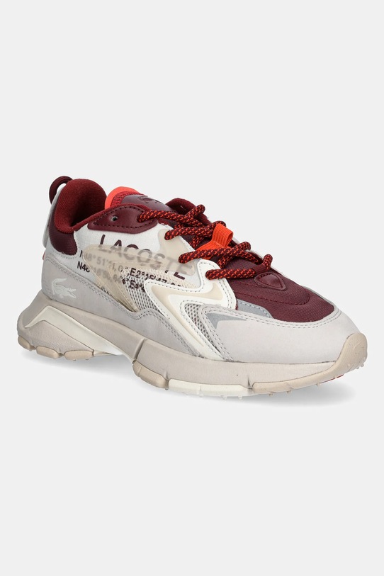 Кроссовки Lacoste L002 NEO TECH кожа бежевый 48SFA0087