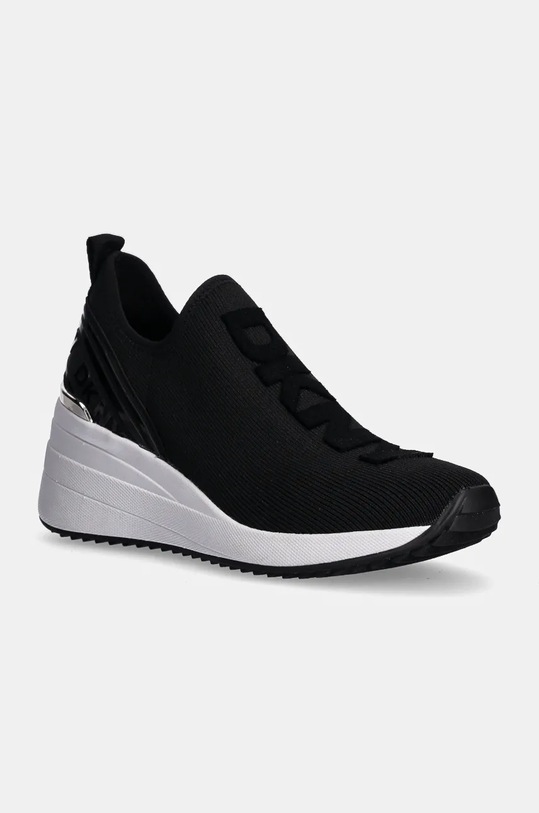 Кроссовки Dkny Keeva танкетка чёрный K4402014.BLK