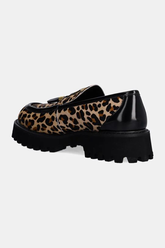 Încălțăminte Dkny mocasini de piele Gillian K3447567.LEO negru