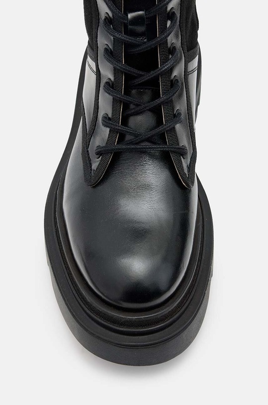 Obuwie AllSaints botki skórzane Alexia Boot W063FB czarny