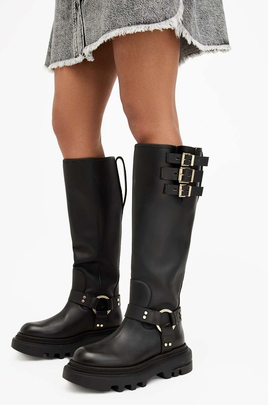AllSaints ghete de piele Jade Biker Boot W055FB