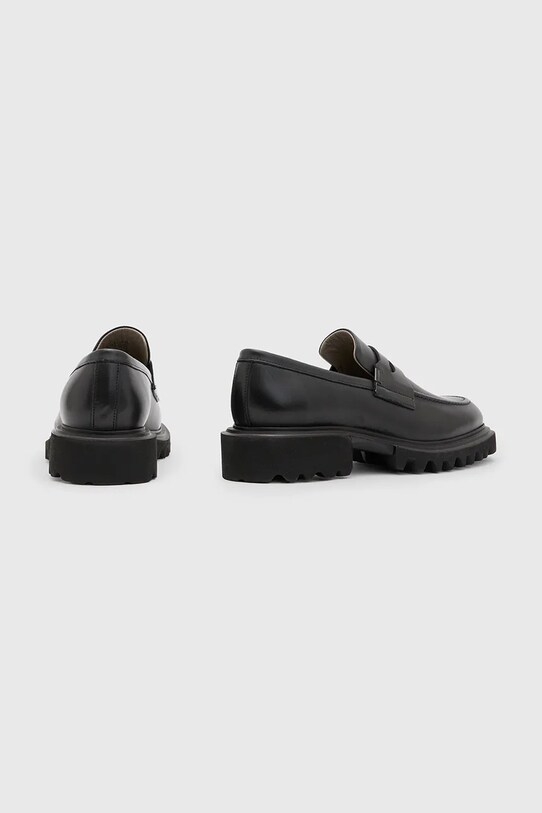 Obuwie AllSaints mokasyny skórzane Lola Loafer W102FB czarny