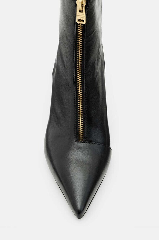 Obutev Usnjeni gležnarji AllSaints Natasha Boot W001FB črna