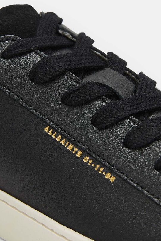 Obuwie AllSaints sneakersy skórzane Shana Sneaker W105FB czarny