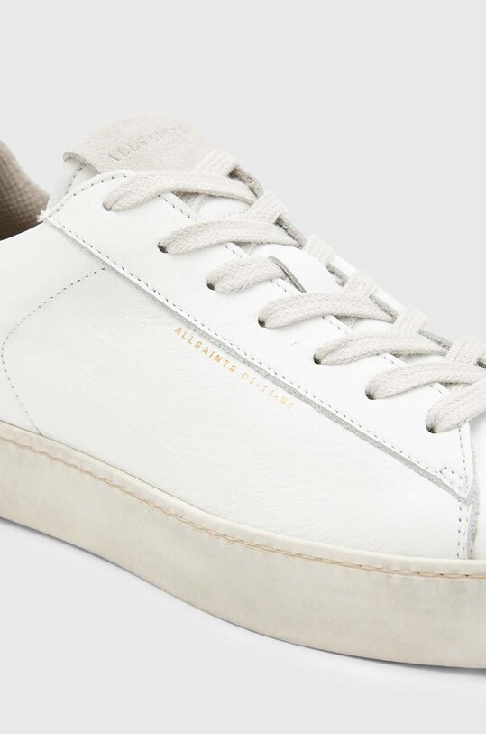 Шкіряні кросівки AllSaints Shana Sneaker білий W105FB.WHT