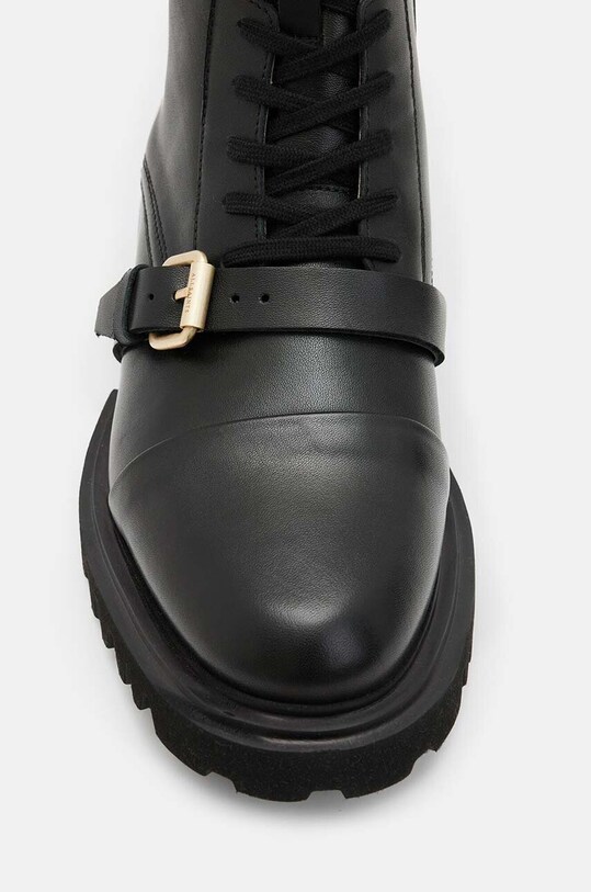 Încălțăminte AllSaints cizme de piele Tori Boot W119FB negru