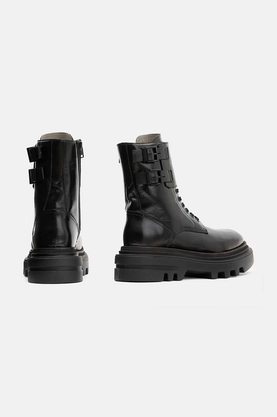 AllSaints stivaletti alla caviglia in pelle Zoe Boot W064FB nero