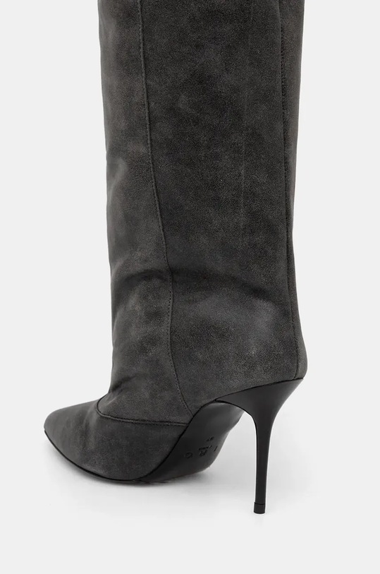 Încălțăminte IRO ghete de piele Loly Used WP36LOLYUSED.BLA20 gri