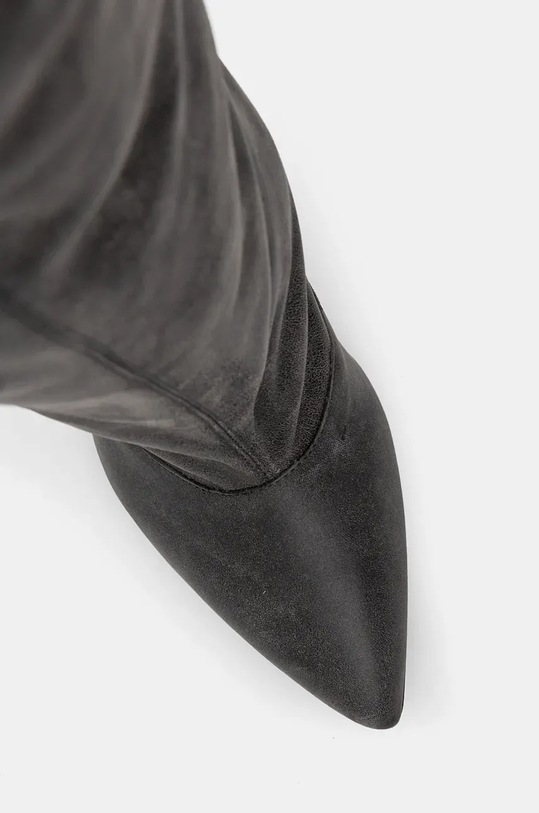 IRO ghete de piele Loly Used gri WP36LOLYUSED.BLA20