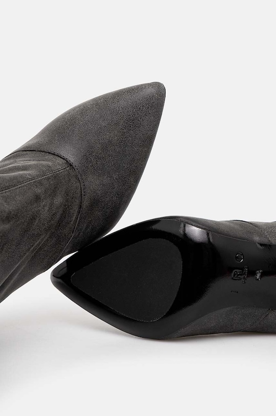 IRO ghete de piele Loly Used WP36LOLYUSED.BLA20 gri