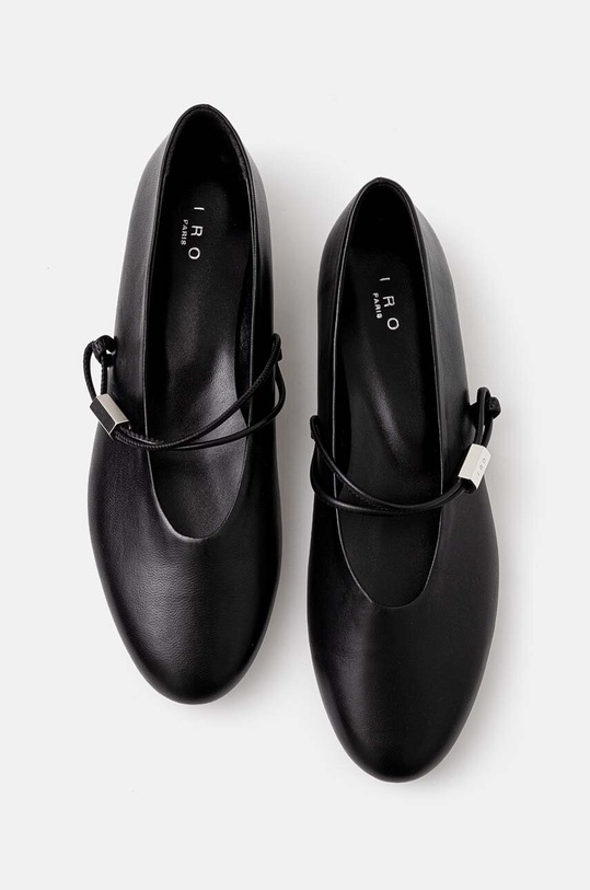 IRO baleriny skórzane Tutu WP79TUTU.BLA01 czarny