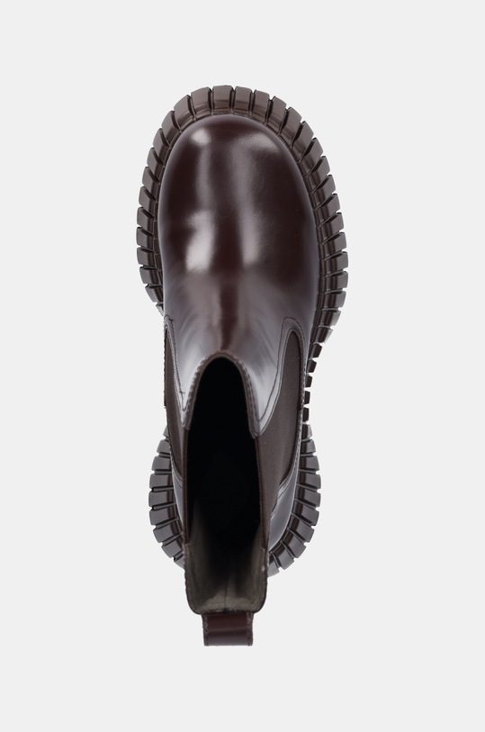 Kožené kotníkové boty Camper BCN hnědá K400726.003