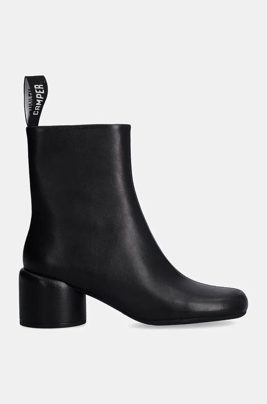 Кожени боти Camper Niki K400786.001 черен AW24