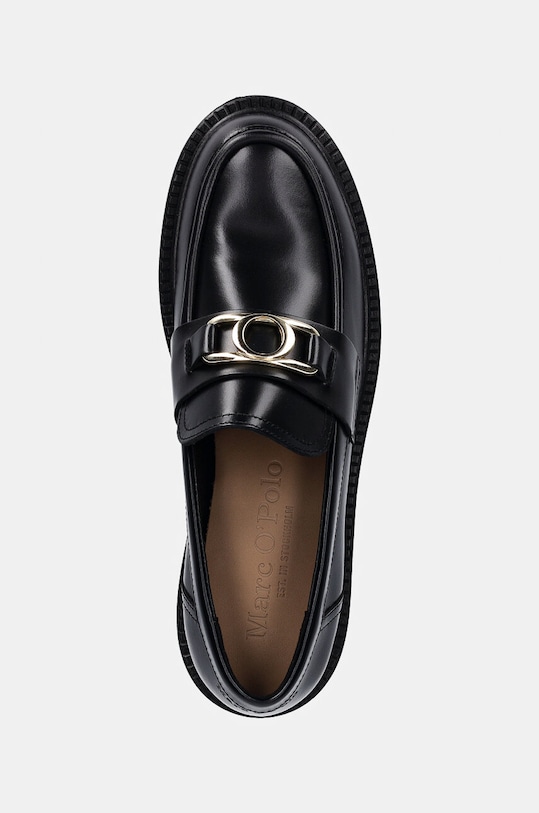 Marc O'Polo bőr mokaszin fekete 40818513201101.990
