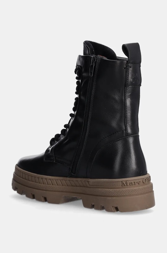 Boty Kožené workery Marc O'Polo 40916956301100.990 černá