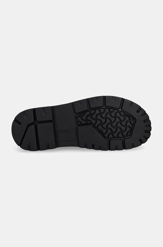 Nubukové topánky Birkenstock Highwood Lace 1028137 čierna