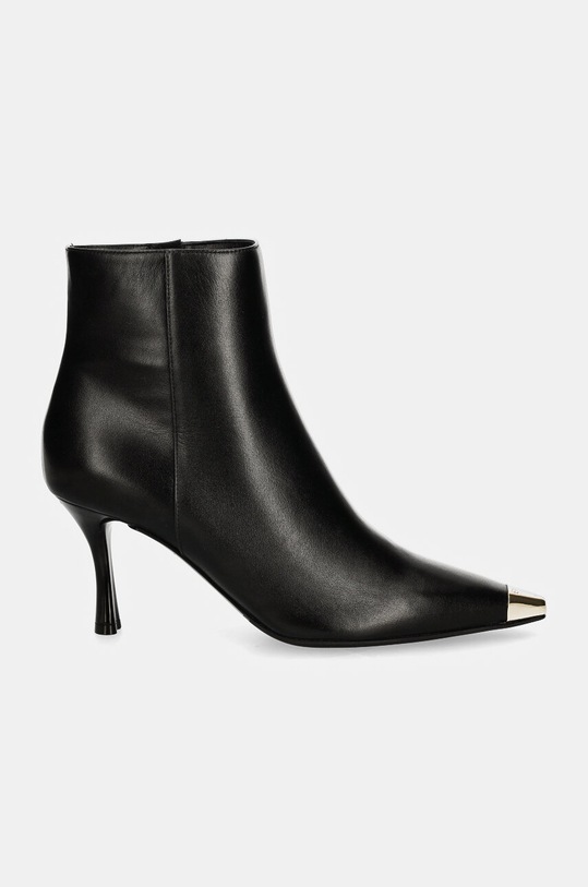 Baldinini cizme de piele D5B100P7VITE.0000 negru AW24