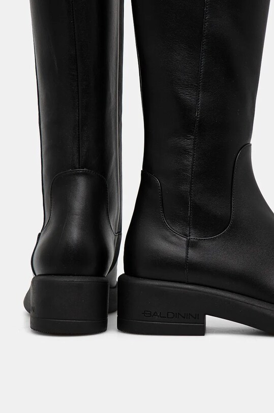 Baldinini ghete de piele negru D5B028P1VITE.0000