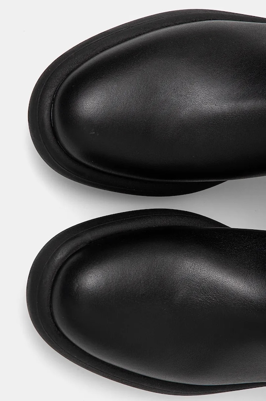 Baldinini stivali in pelle D5B028P1VITE.0000 nero