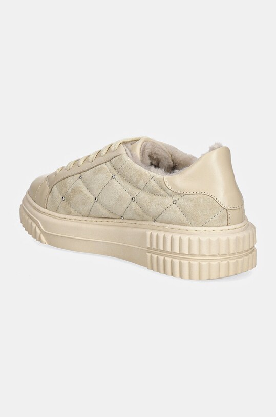 Обувки Кожени маратонки Baldinini D5B467A1VCRT.9012 бежов