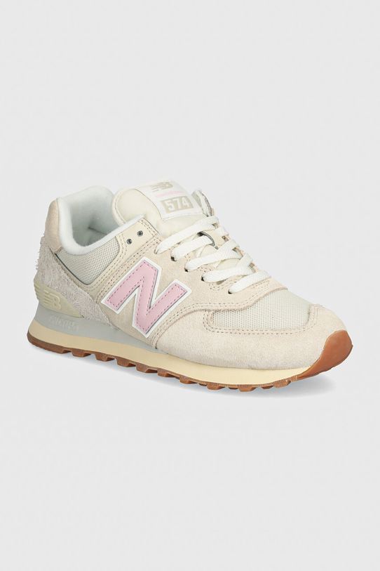 New Balance sneakersy 574 tekstylny beżowy WL574GU2