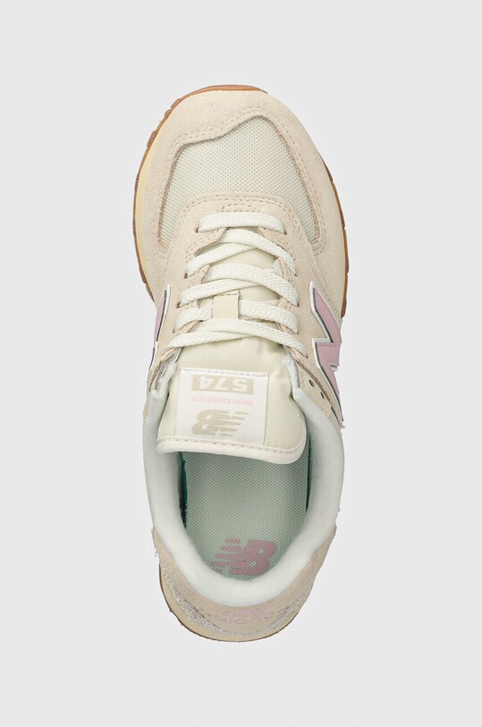New Balance sneakersy 574 beżowy WL574GU2