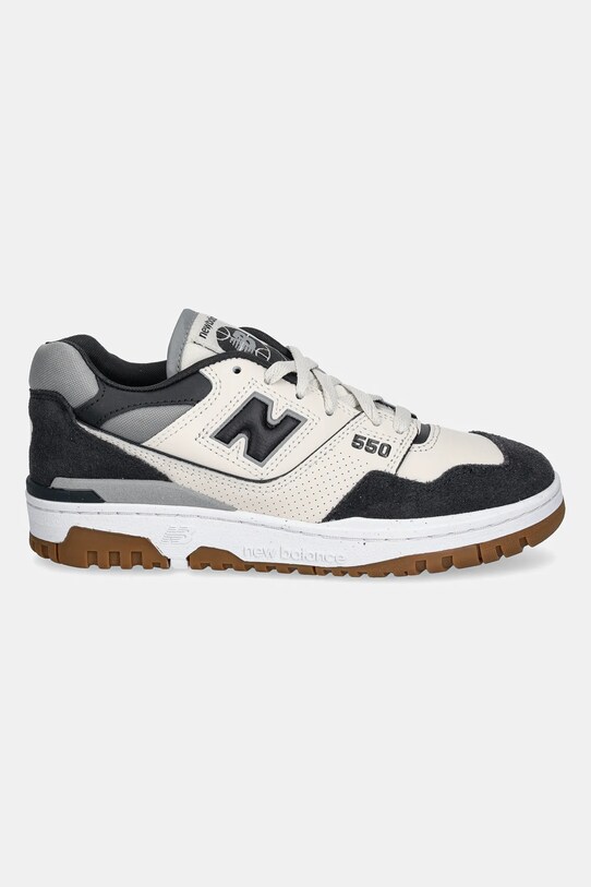 Kožené tenisky New Balance 550 BBW550HJ sivá AW24
