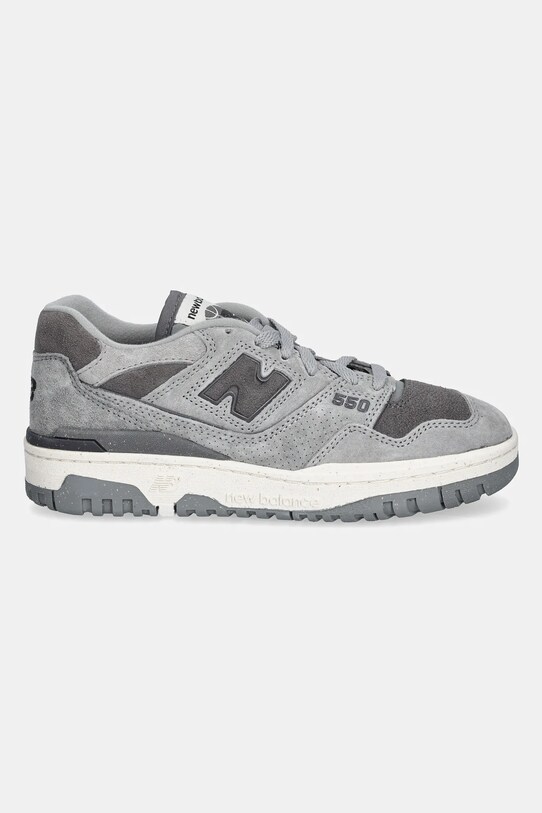 Semišové tenisky New Balance 550 BBW550RE sivá AW24