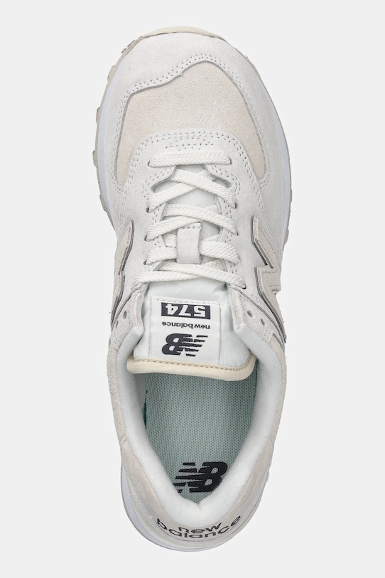 New Balance sneakersy zamszowe 574 beżowy WL574HJ2