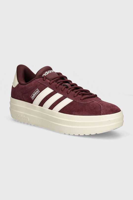 adidas sneakersy VL Court Bold syntetyczny bordowy IH0366