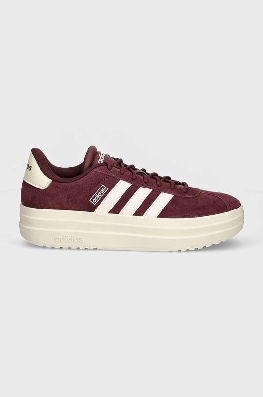 adidas sneakersy VL Court Bold IH0366 bordowy AW24