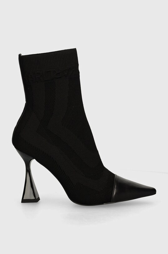 Karl Lagerfeld botine DEBUT II KL32061A.K00 negru AW24