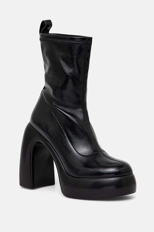 Karl Lagerfeld botine ASTRAGON HI peste 8 cm negru KL33760.F0X