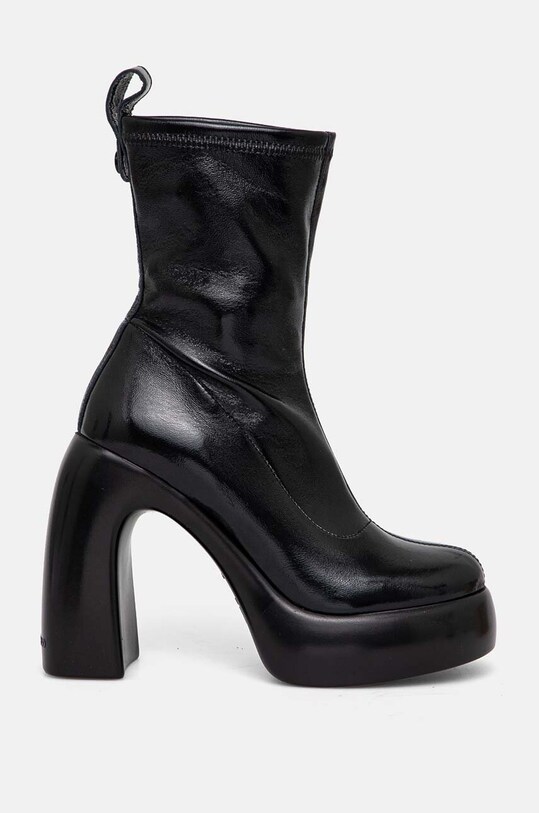 Karl Lagerfeld botine ASTRAGON HI KL33760.F0X negru AW24