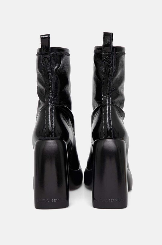 Karl Lagerfeld botine ASTRAGON HI negru KL33760.F0X