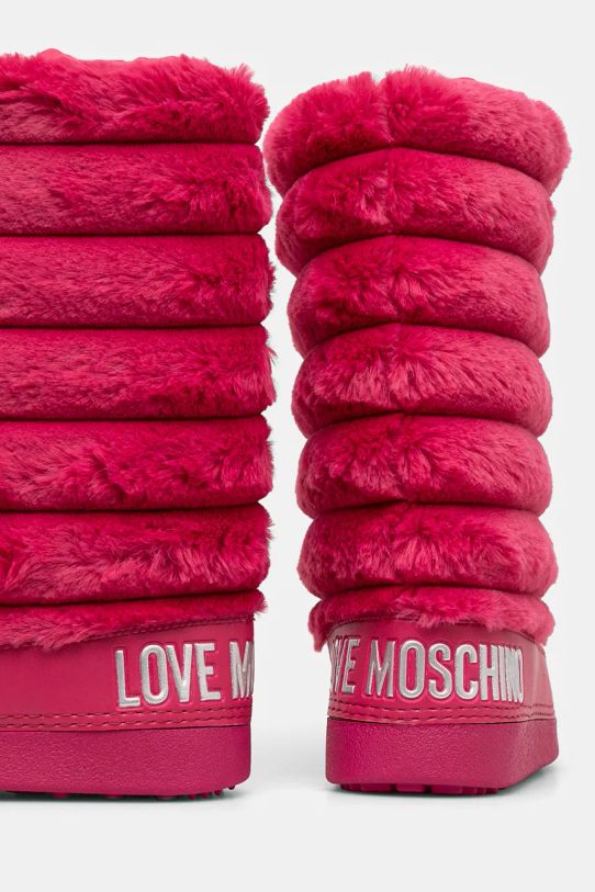 Love Moschino cizme de iarna roz JA24312G0LISH626