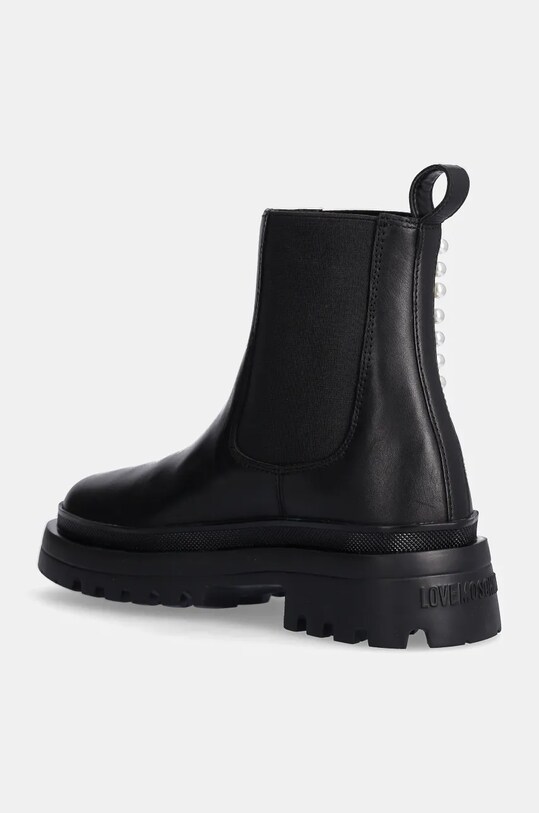 Încălțăminte Love Moschino cizme de piele JA21065G0LIA0000 negru