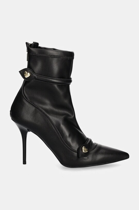 Členkové topánky Love Moschino JA21099G0LIEZ000 čierna AW24