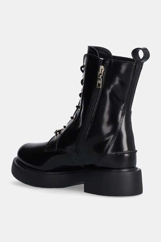 Încălțăminte Love Moschino cizme de piele JA24194G0LJD0000 negru