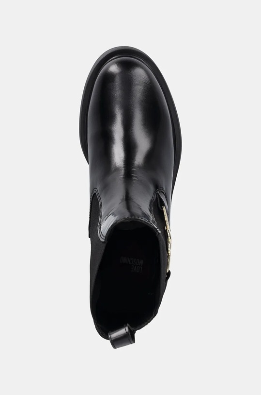 Δερμάτινες μπότες Love Moschino μαύρο JA24204G0LJD0000