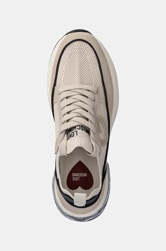 Love Moschino sneakers gri JA15416G0LIYL02A