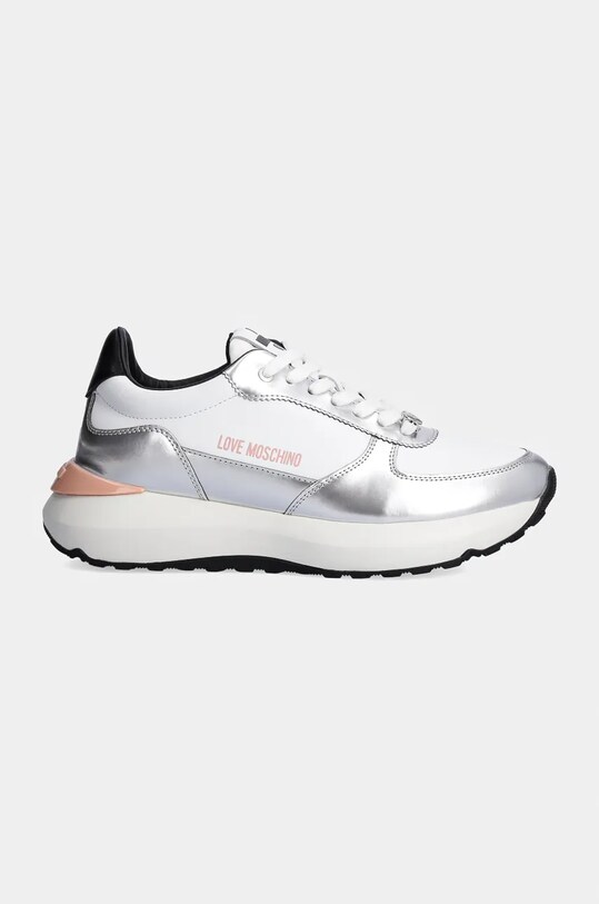 Love Moschino sneakers JA15465G0LIAN10A argintiu AW24