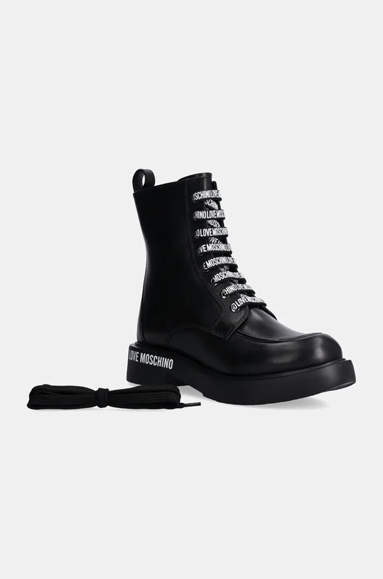 Kožené workery Love Moschino JA24214G0LIA0000 černá