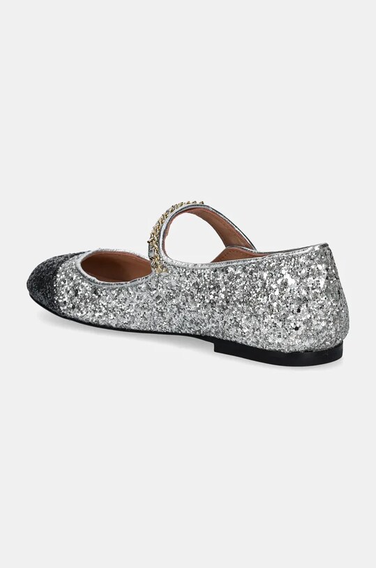 Cipők Love Moschino balerina JA11061G0LJJ190A ezüst