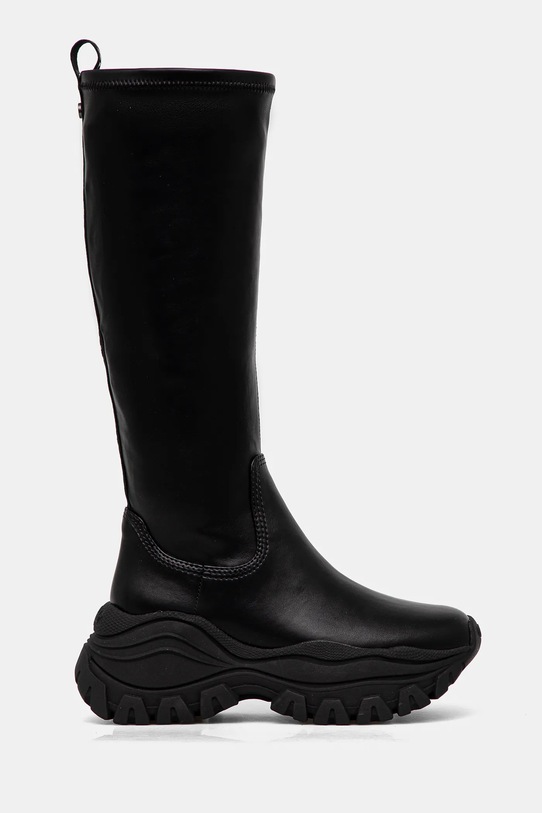 Buffalo kozaki Lola Stretch Boot Hi 1220055.BLK czarny AW24